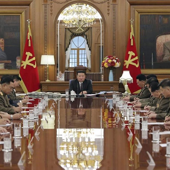 North Korean leader Kim calls for his military to sharpen war plans as his rivals prepare drills